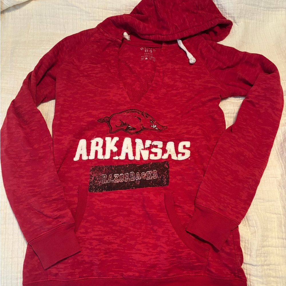 Blue 84 Vibrant Red Hoodie